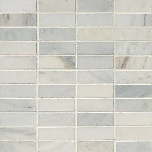 1 x 3 Marble Mosaic Tile I219