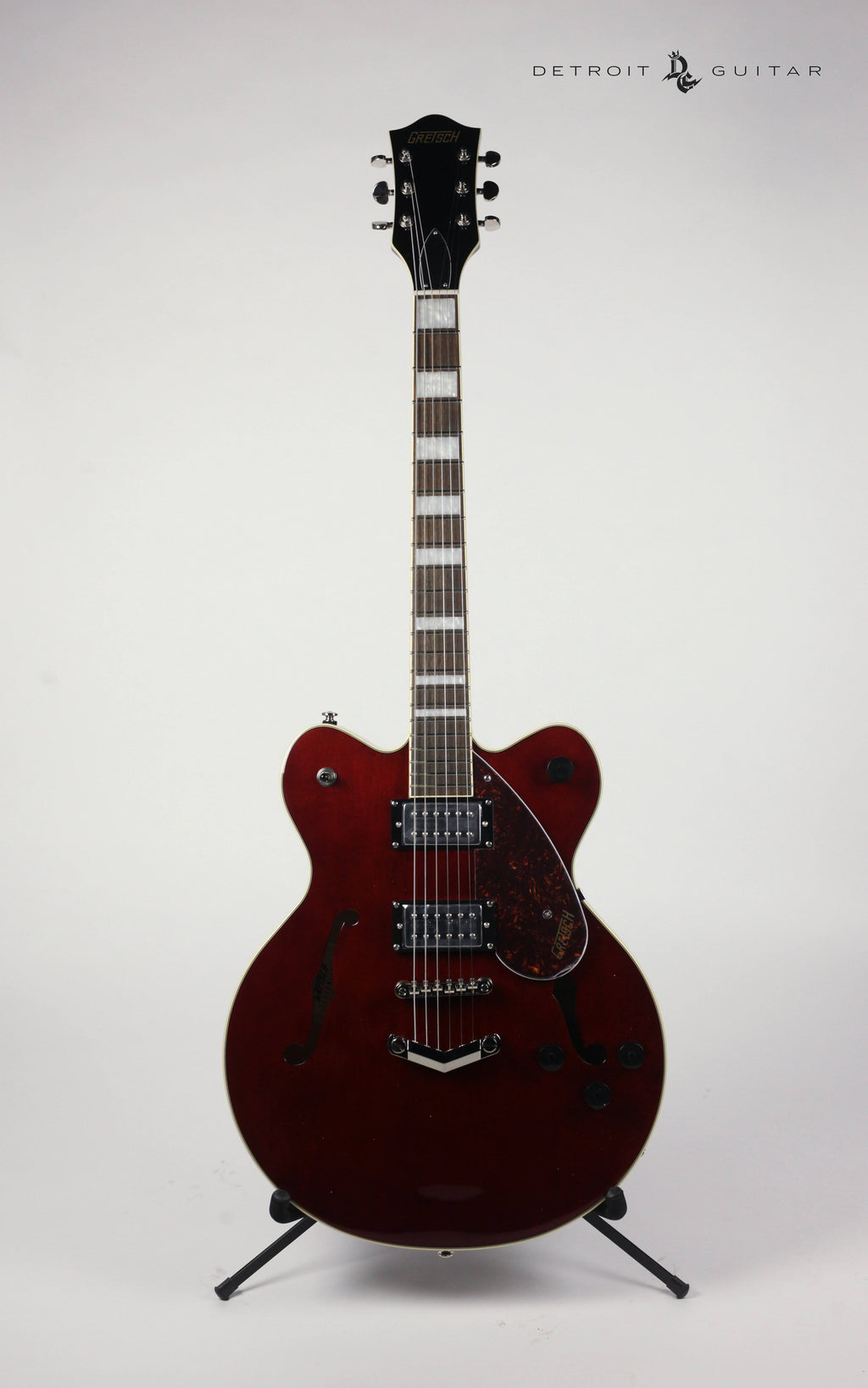 Walnut Stain Center Block Electric Guitar B619920