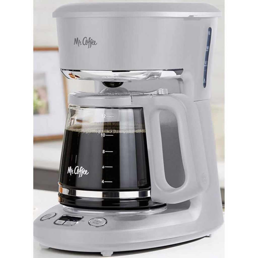 12-Cup Grey Coffee Maker Y758338