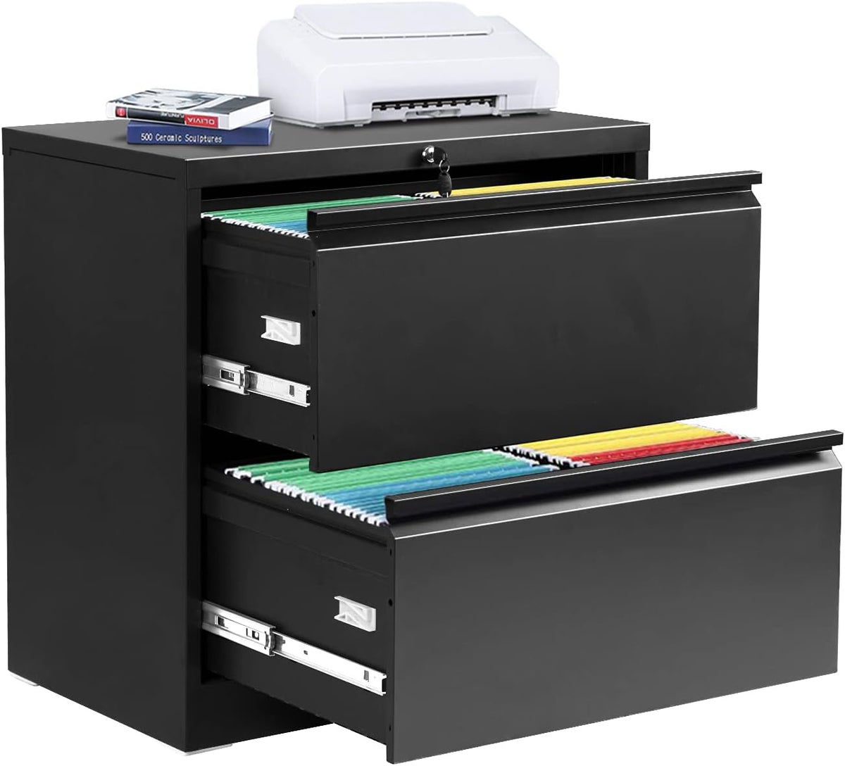 4 Drawer Locking Steel File Cabinet F7593