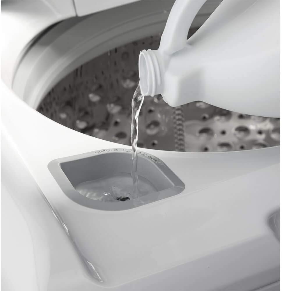 White Top Loading Washer with Stainless Steel Basket, 4.6 Cu. Ft. Capacity M29606