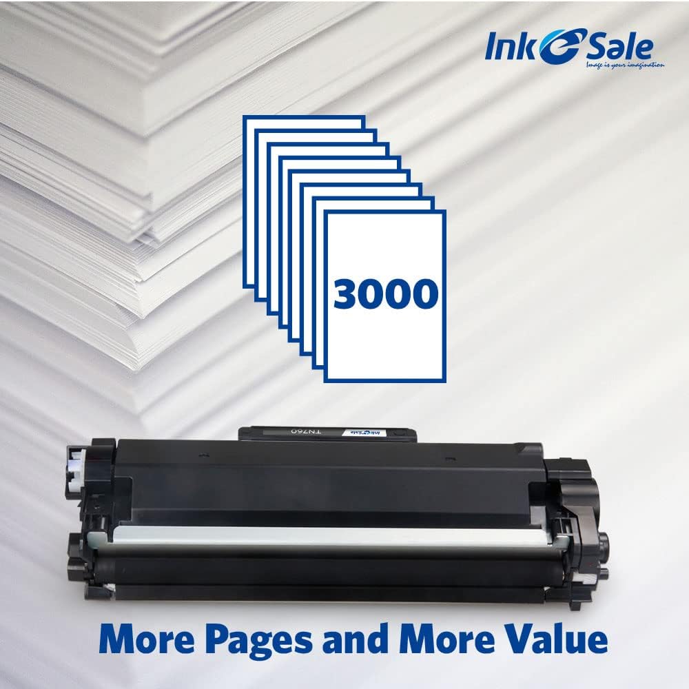4 Pack Black TN 760 Toner Cartridge P262781