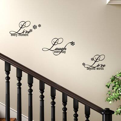 Black Wall Decal T6880