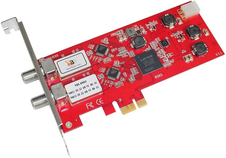 Dual Satellite PCIe TV Tuner Card DVB-S2 M84912