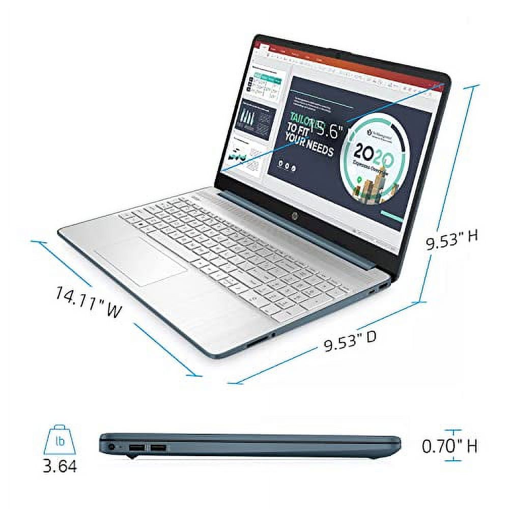 15.6" HD Display Intel Pentium Quad-Core Laptop 8GB RAM 256GB SSD V9299