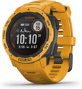 Sunburst Yellow Rugged Outdoor Smartwatch with Solar Charging X883