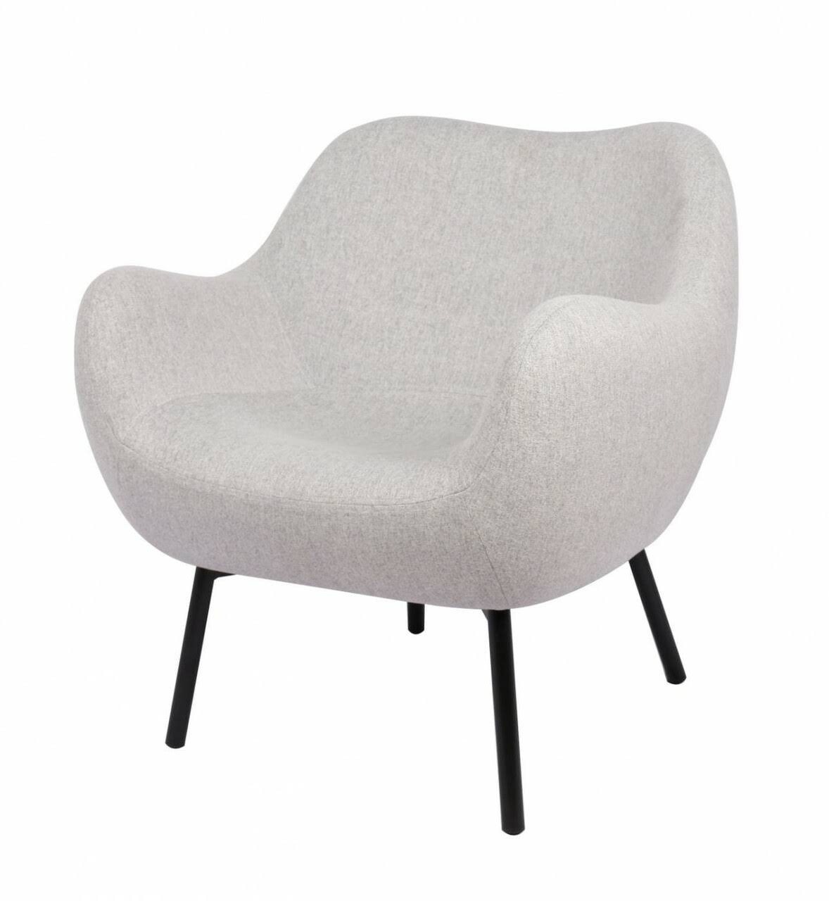 Grey Fabric Accent Chair C541