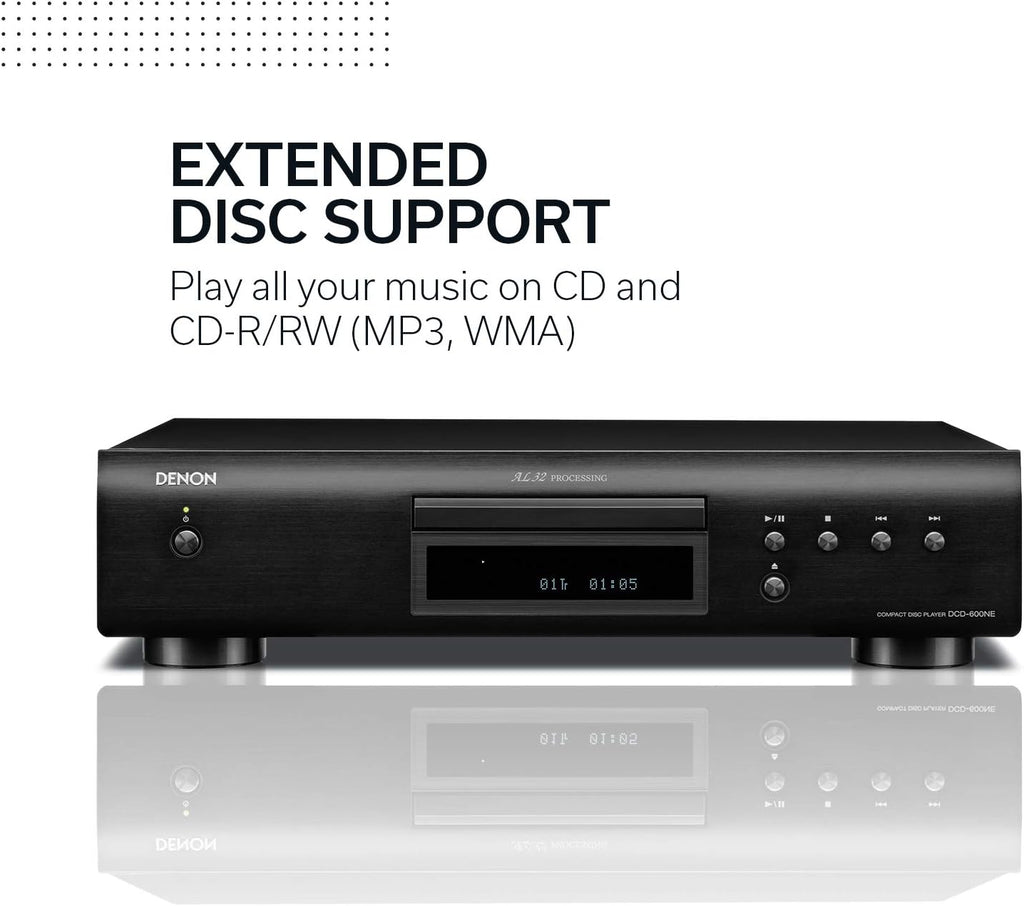 Black Compact CD Player F42366