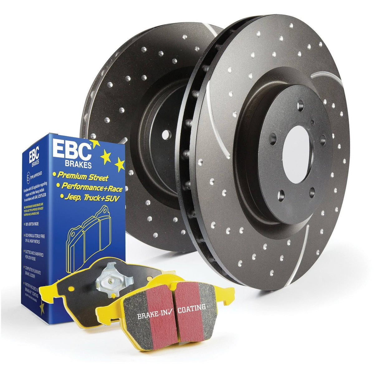 Brake Kit with Yellowstuff and Rotors N58339