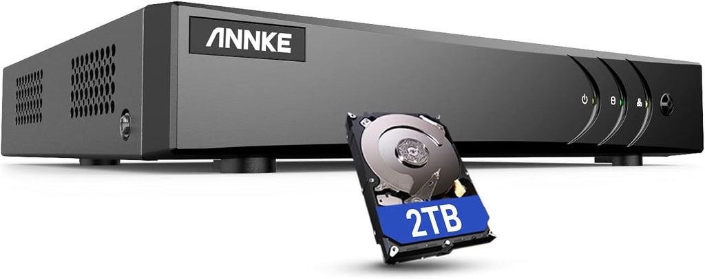 5MP 16 Channel Security Video Recorder with 2TB Hard Drive, Hybrid DVR N6229
