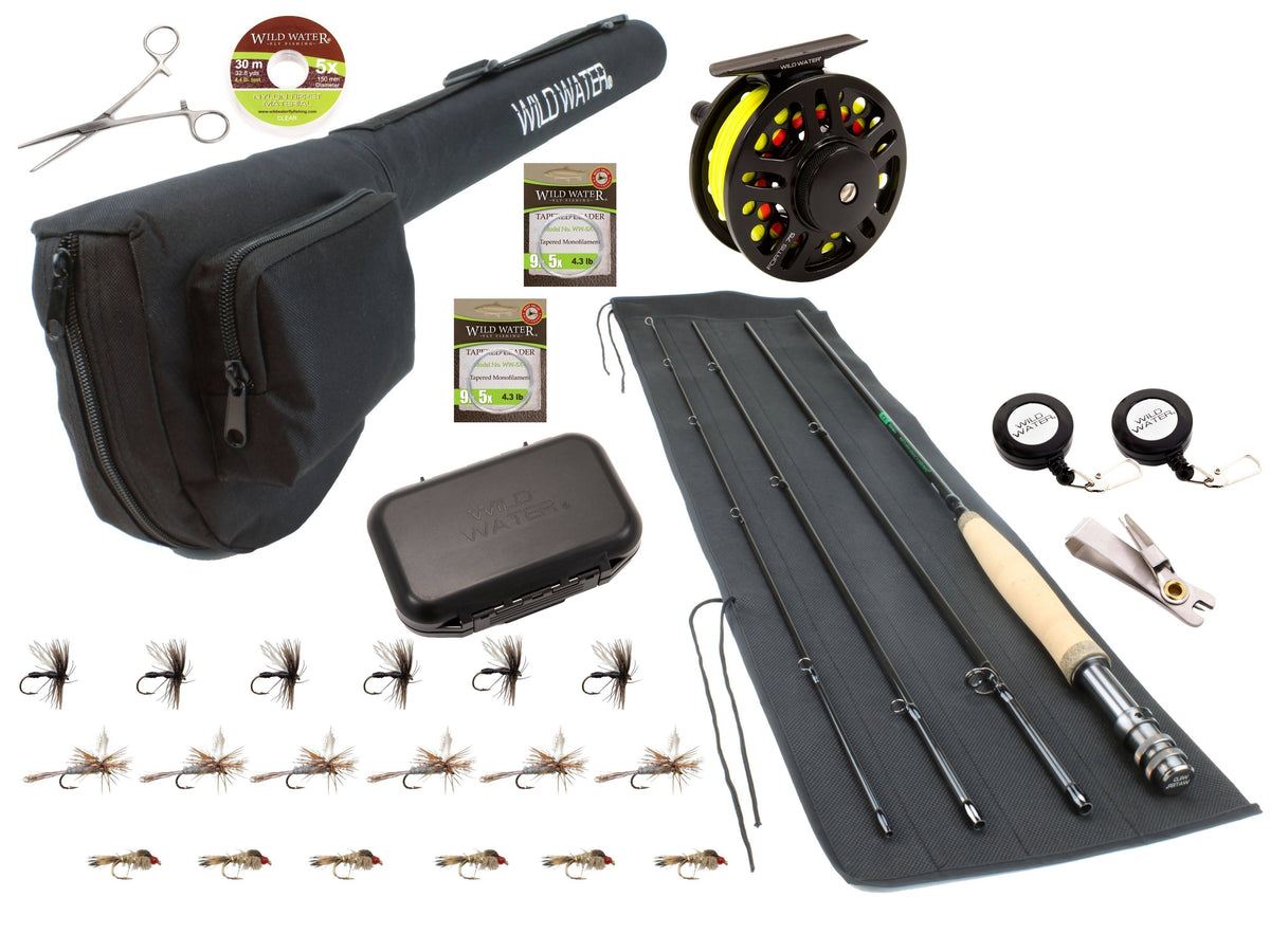 3/4 Weight CNC Reel Fly Rod Package M662