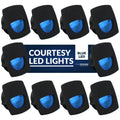 10 Pack Blue LED Marine Courtesy Lights Z5936
