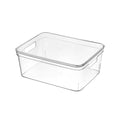 12 Pc Clear Plastic Storage Bin P44012