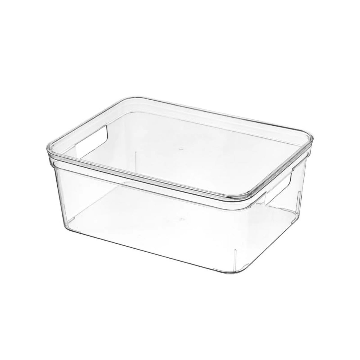 12 Pc Clear Plastic Storage Bin P44012