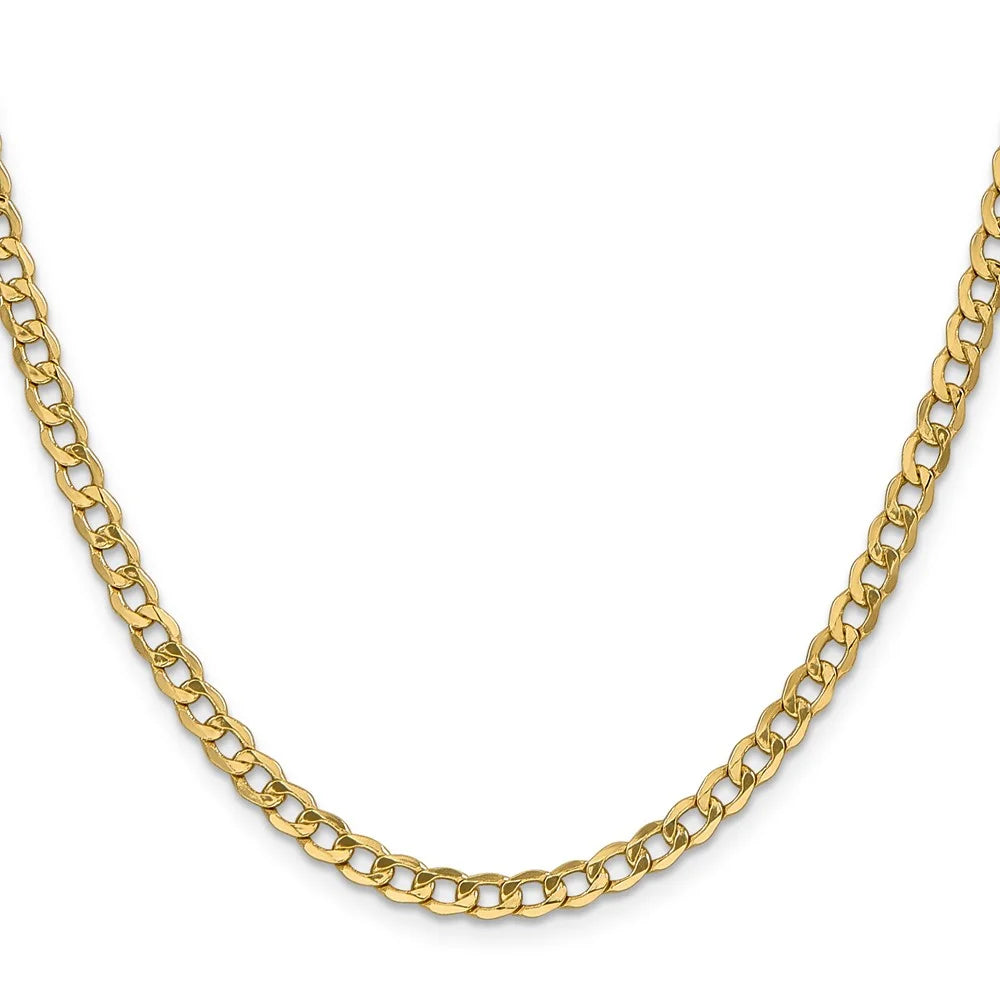10 Karat Yellow Gold 18-inch Curb Link Chain A529264