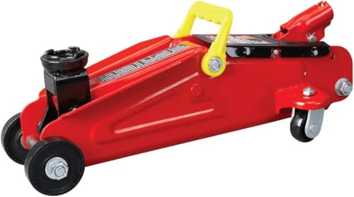 1.5 Ton Hydraulic Trolley Floor Jack with Carrying Case, Black N229494