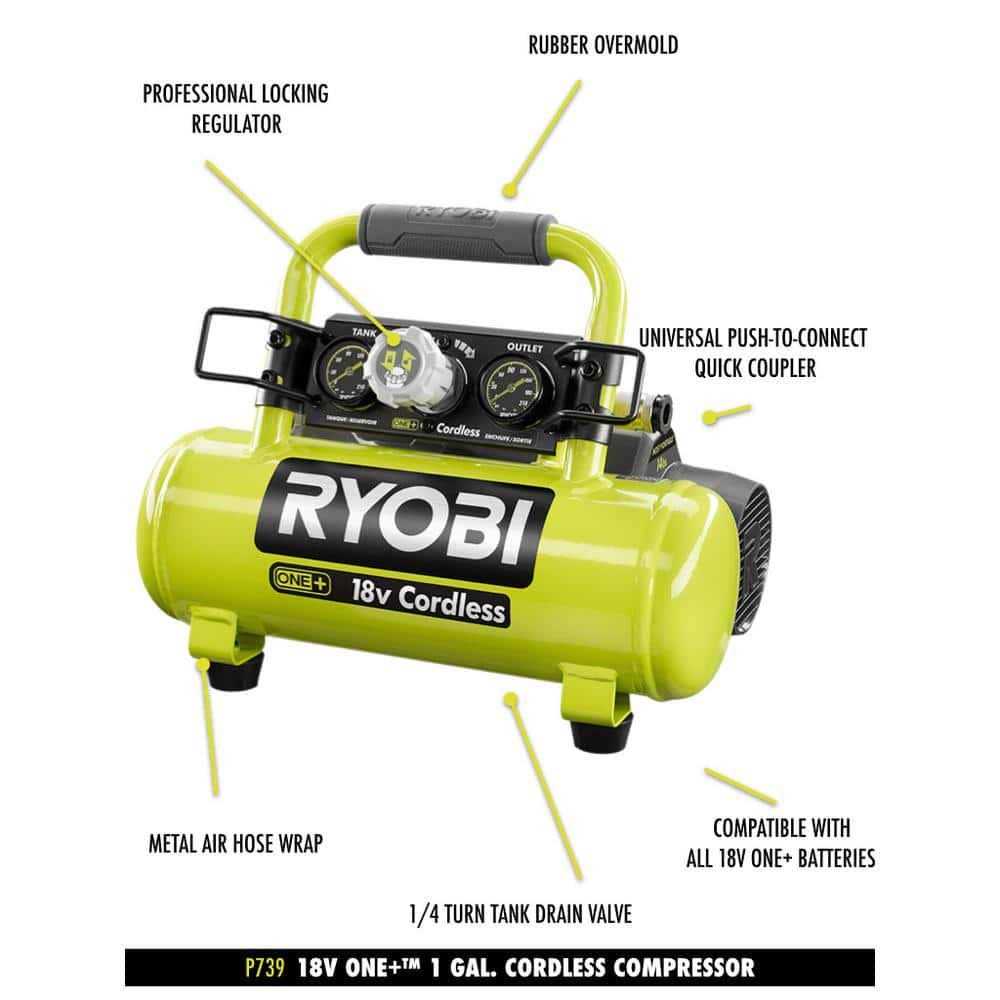 Cordless 1 Gal. Portable Air Compressor U992