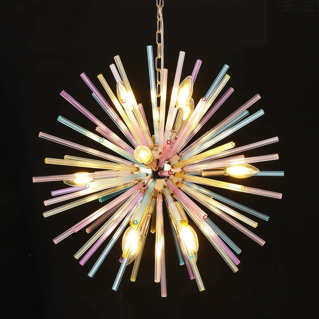 Rainbow Glam Chandelier K401337