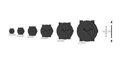 Black Silicone Strap Watch Y48611