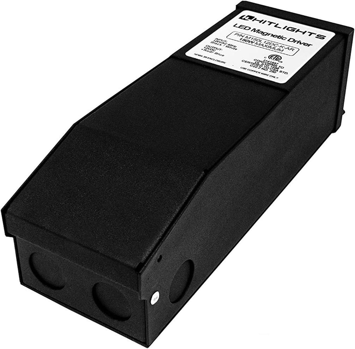 150 Watt 110V AC-12V DC LED Driver Transformer C913