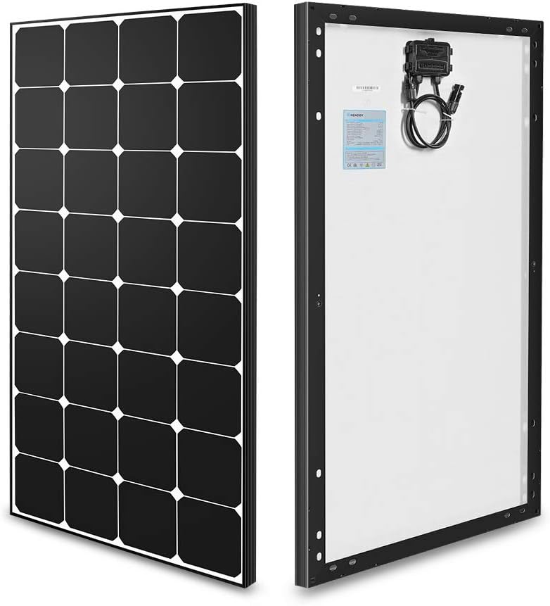 100 Watt 12 Volt Monocrystalline Solar Panel V162