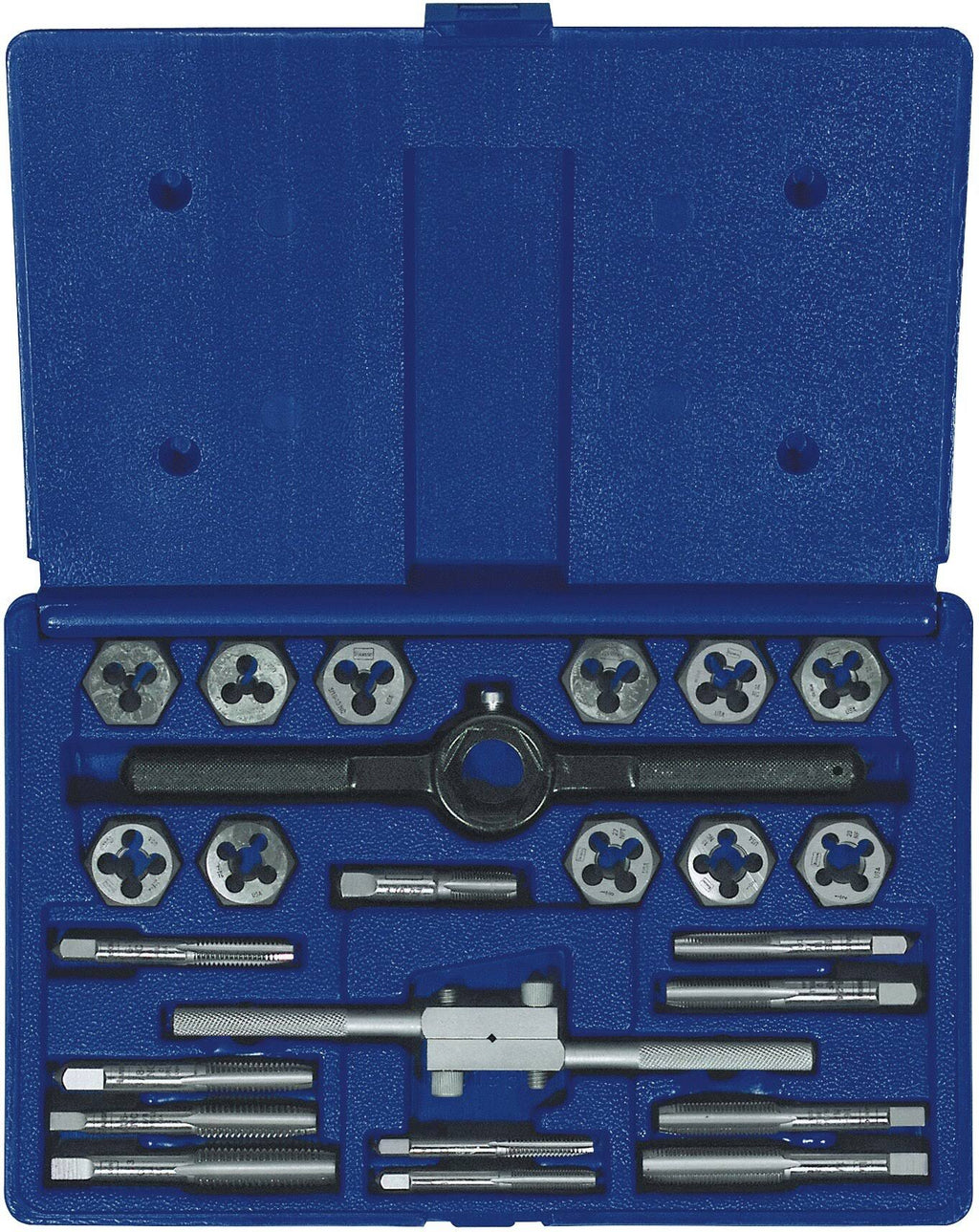 24 Piece Fractional Tap & Hex Die Set E34781