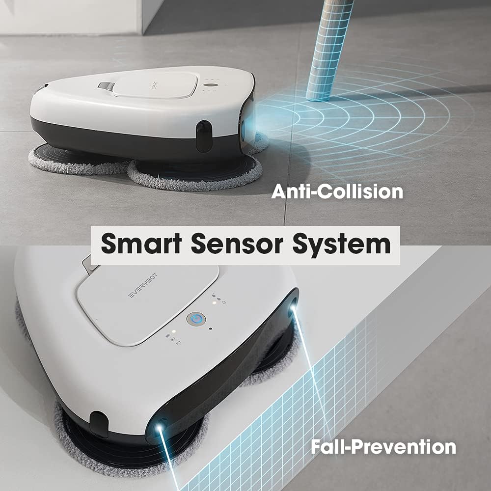 White Wet Mopping Robot Z76492
