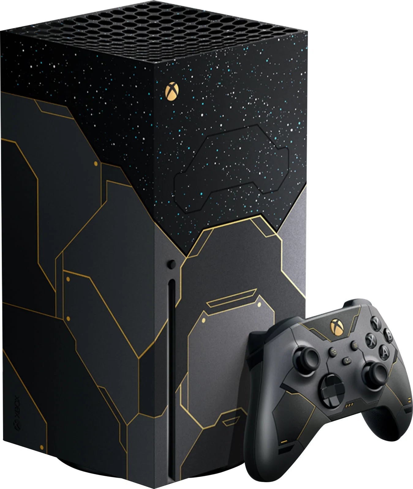 Black Gaming Console F7244