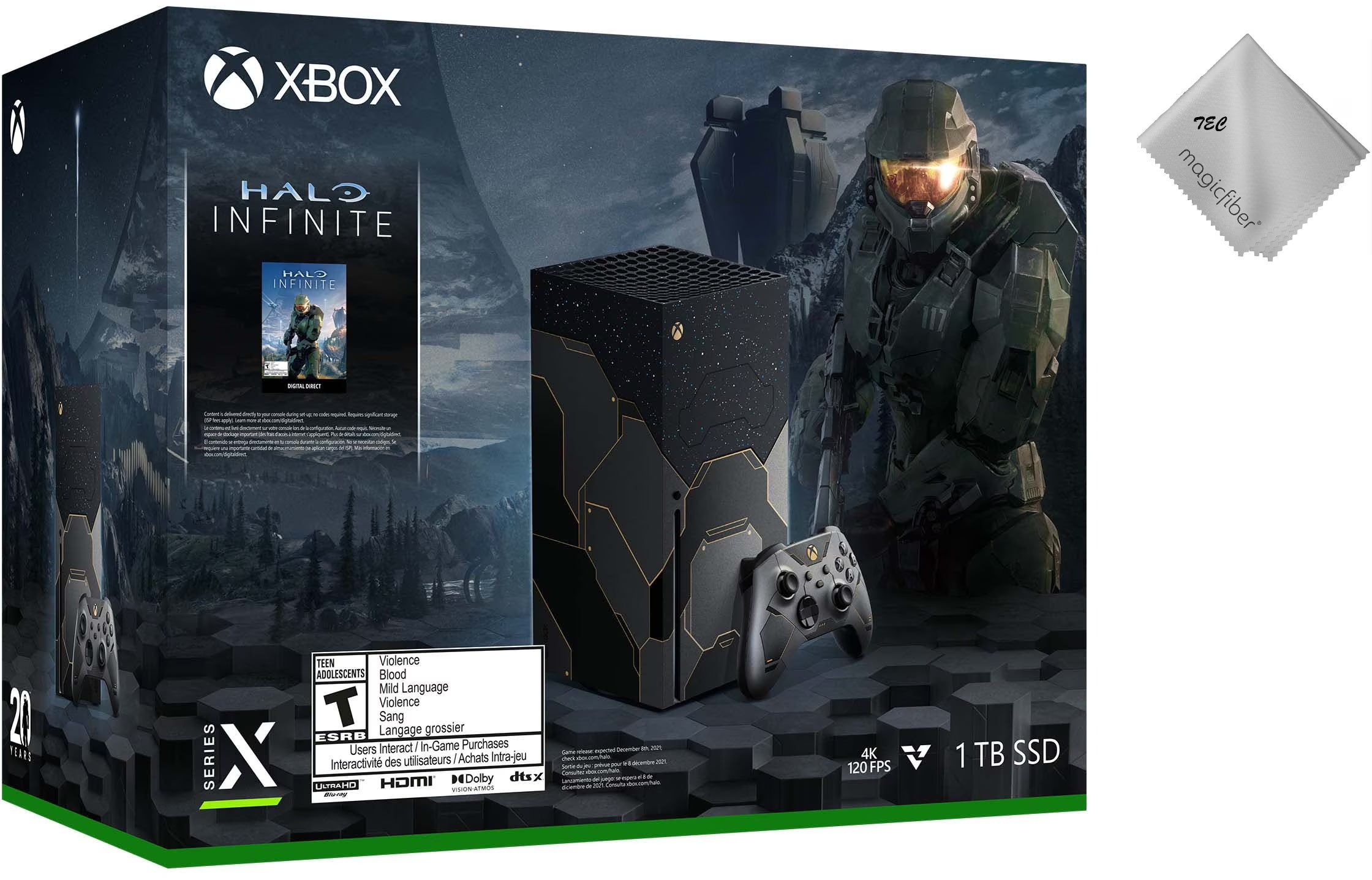 Black Gaming Console F7244