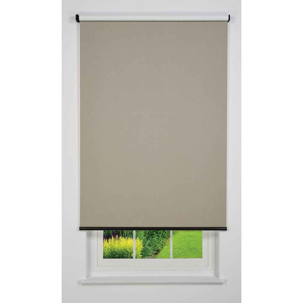 Taupe 51 W x 66 H Cordless Blackout Roller Shade D1740