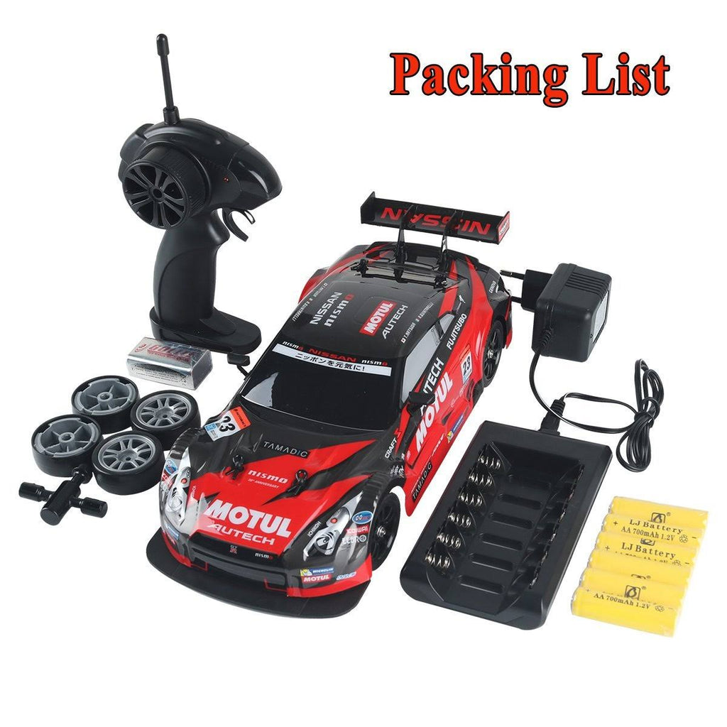 1/16 4WD RC Drift Car with 6 Battery and Drift Tire A815778