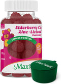 60 Gummies Elderberry Zinc Gummies with Vitamin C D39433