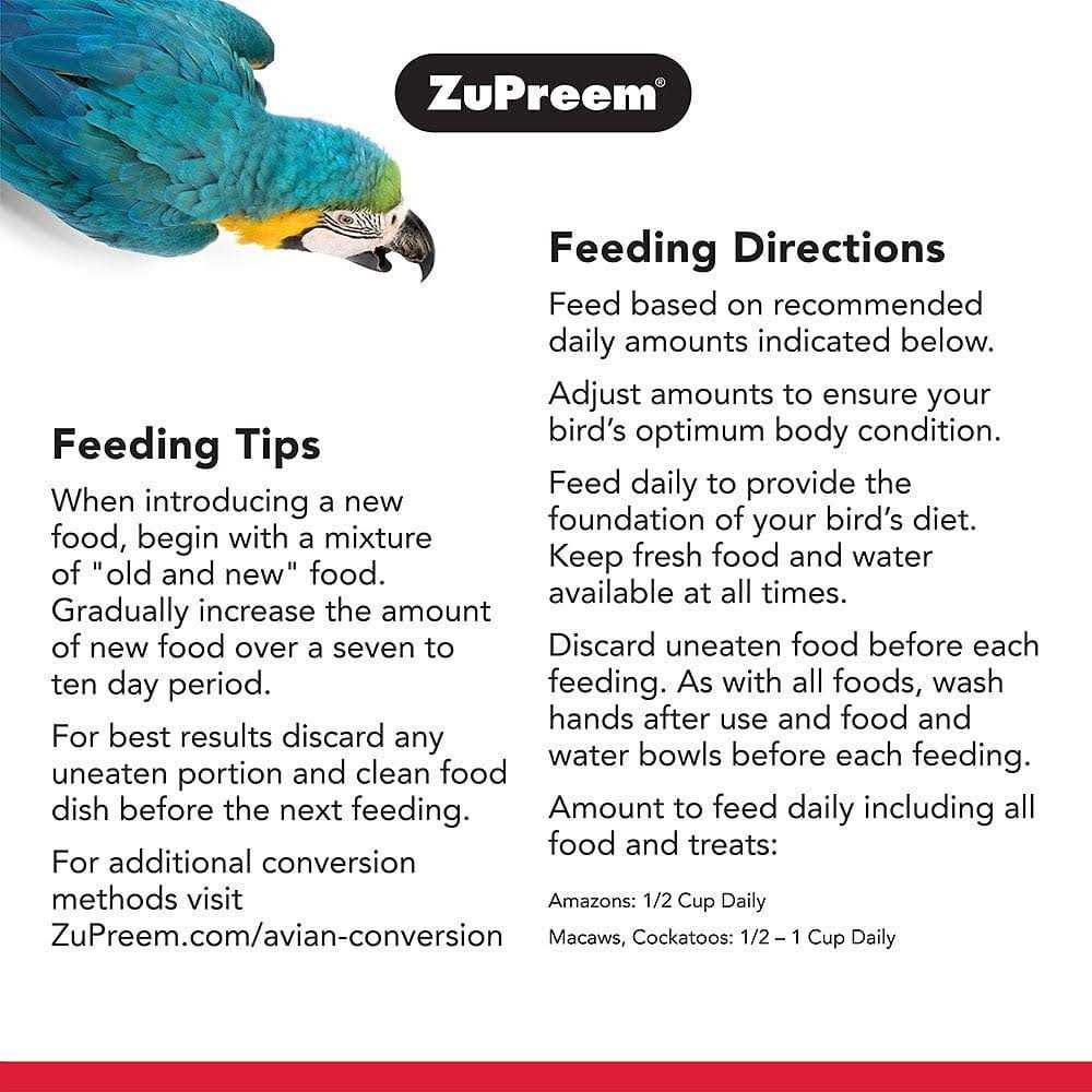 FruitBlend Flavor Food with Natural Flavors for Large Birds O620