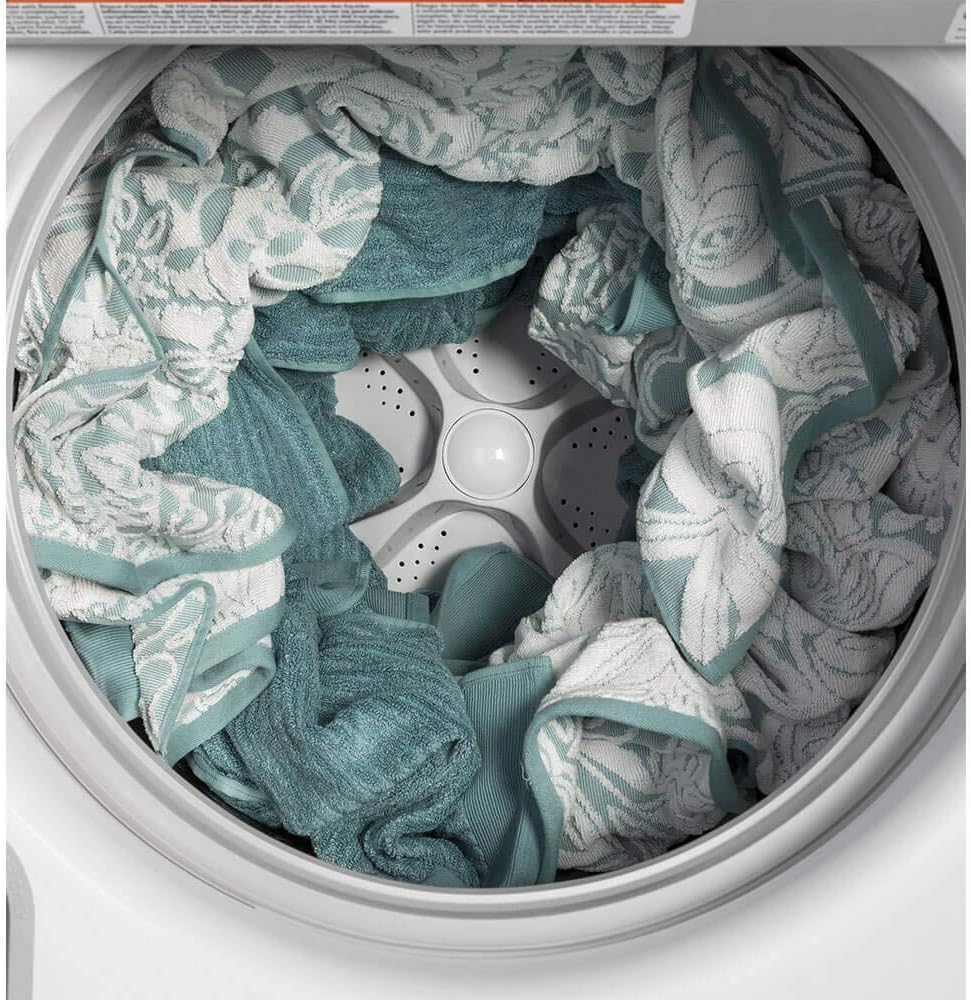 White Top Loading Washer with Stainless Steel Basket, 4.6 Cu. Ft. Capacity M29606