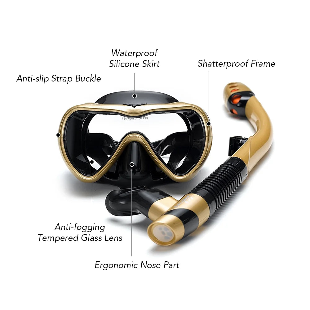 Snorkel Set with Dry Snorkel Tube R5704