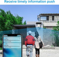 Solar Security Camera Outdoor with PIR Motion Detection and Colorful Night Vision W46336