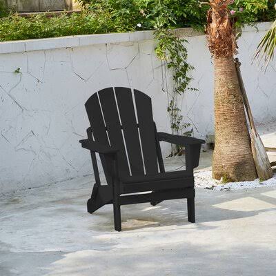 Gray Folding Adirondack Chair B334
