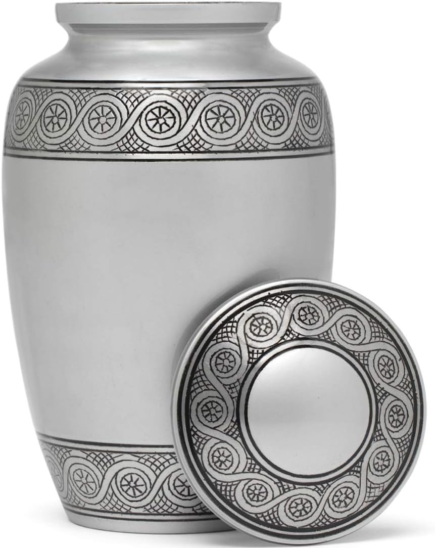 Blue Velvet Bag Adult Cremation Urn D49305