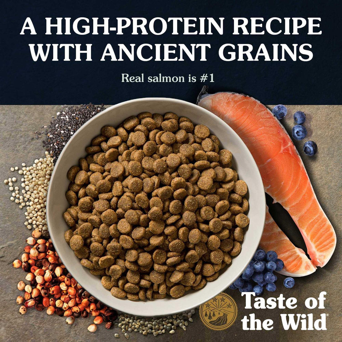 Ancient Stream with Smoked Salmon Dog Food H2628