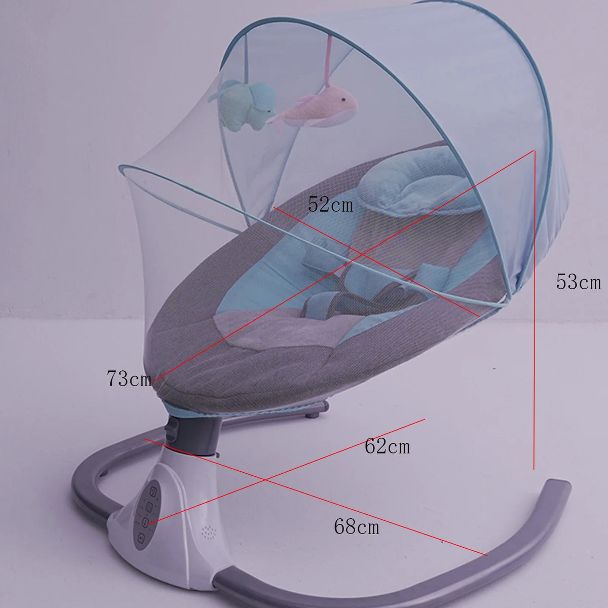 Blue Baby Bouncer Cradle Rocker Z594570