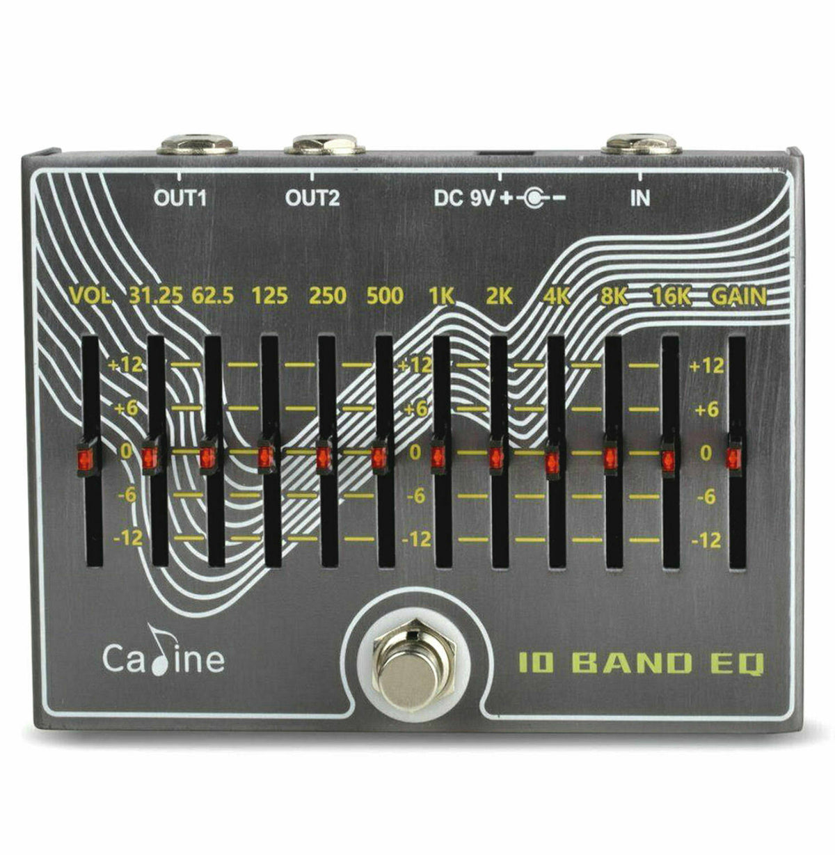 10 Band EQ Equalizer Pedal N79460