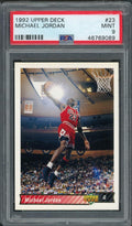 1992 Upper Deck Basketball Card #23 Graded PSA 9 MINT D94244