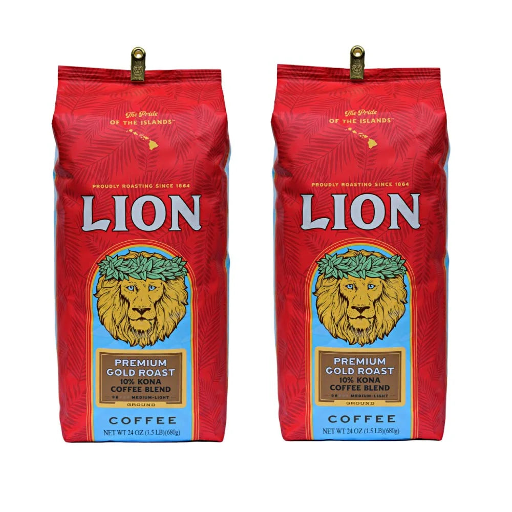 10% Kona Coffee Blend Ground 24 Ounce Bag (Pack of Two) X622355