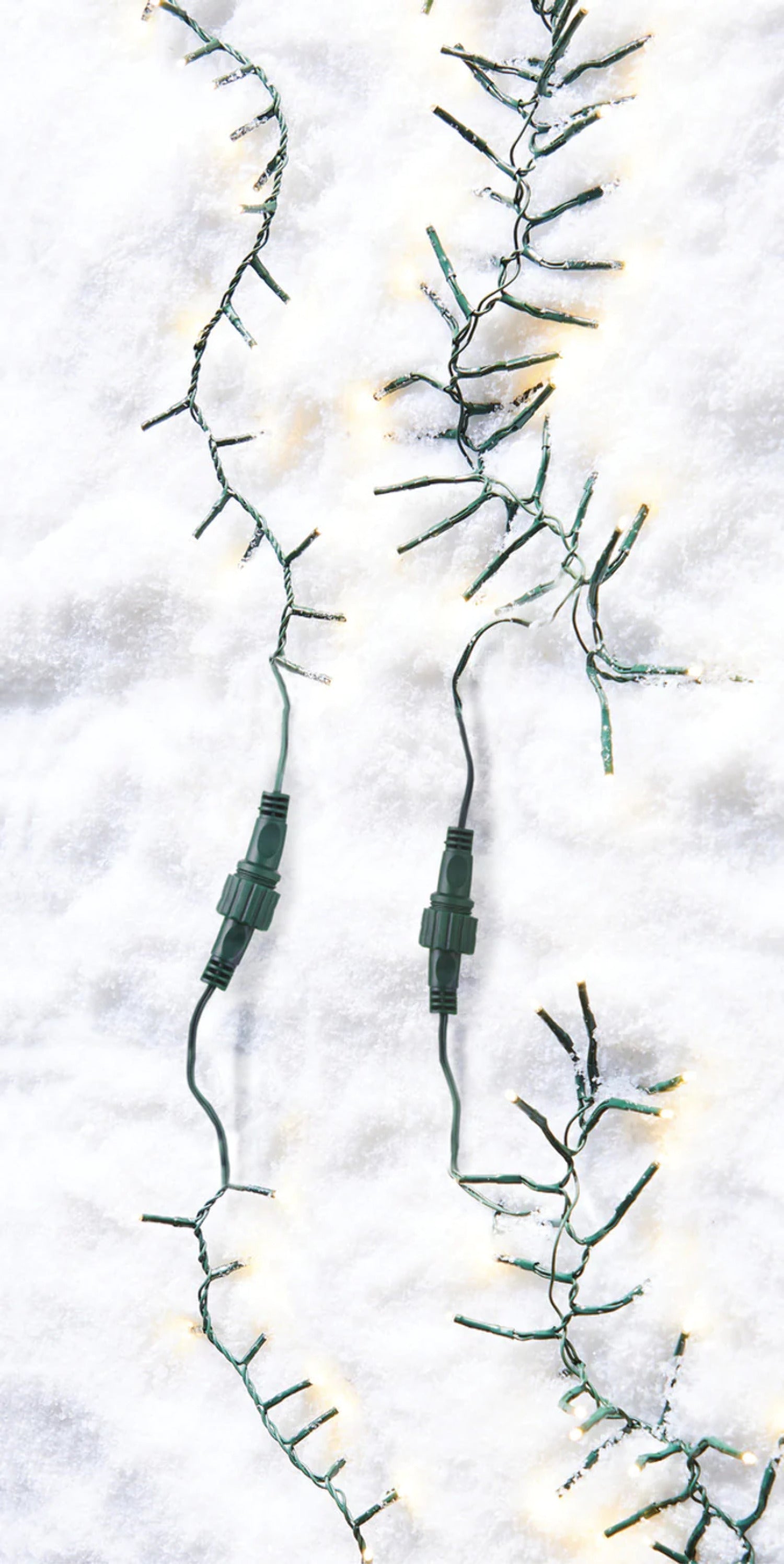 1000 White Lights Connectable Snake Garland Wire P708