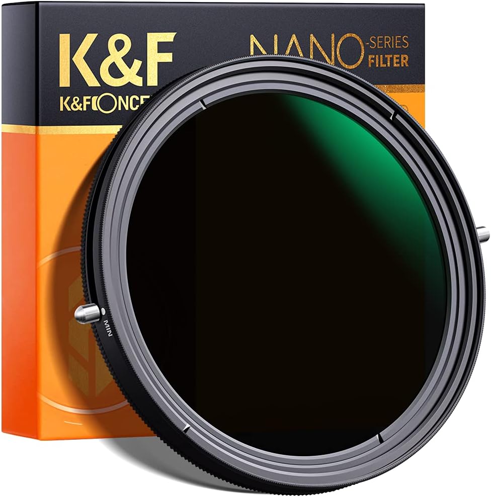 72mm Variable Fader ND2-ND32 ND Filter and CPL Circular Polarizing Filter 2 in 1 Pack of 2 U9065