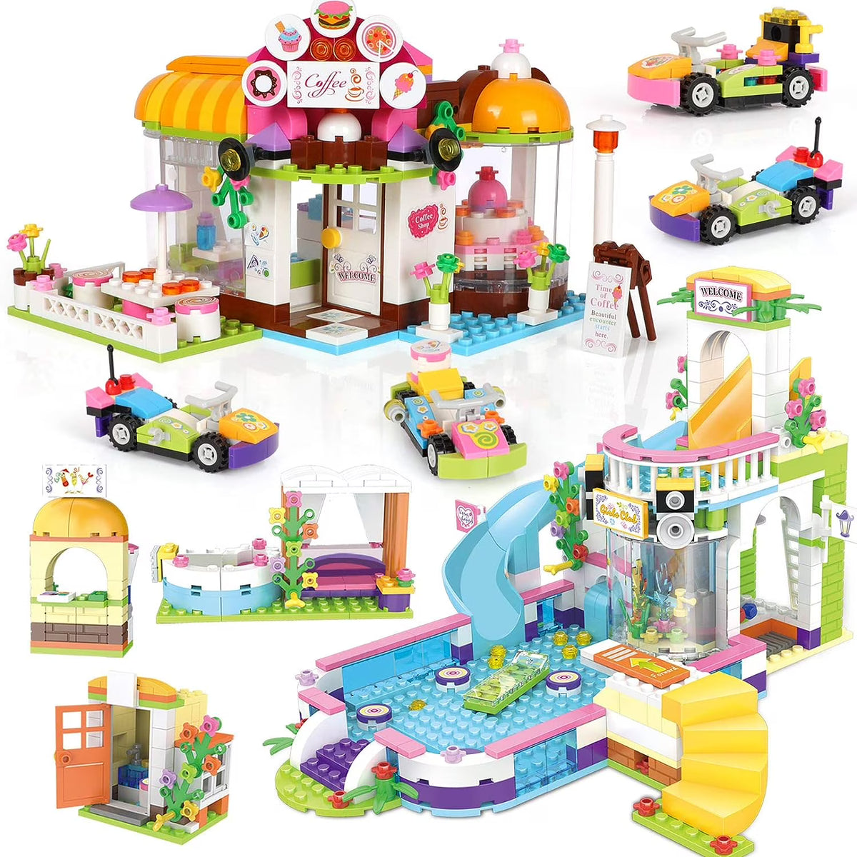 1140 Pieces Building Block Set, STEM Toy T452403