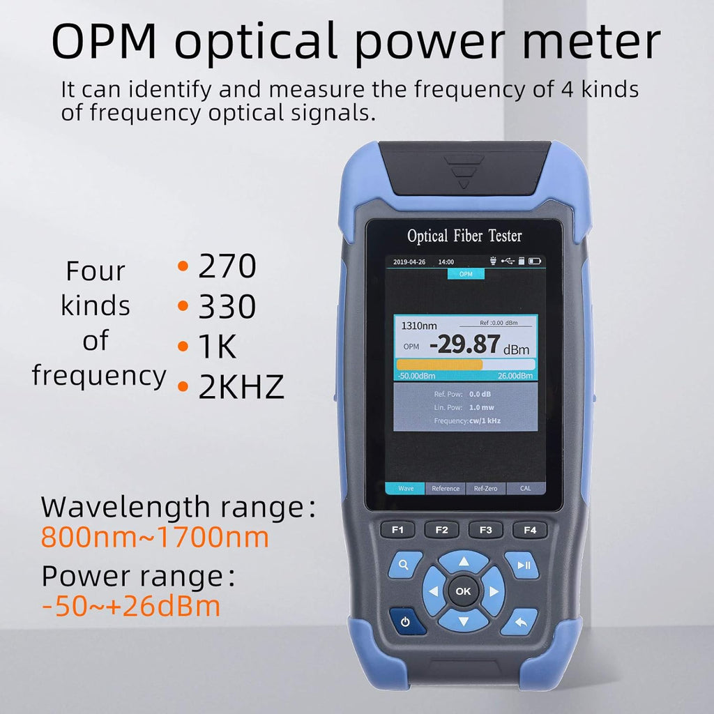 OTDR Fiber Optic Tester 1310/1550nm SM 5m-60Km Pack of 2 D467184