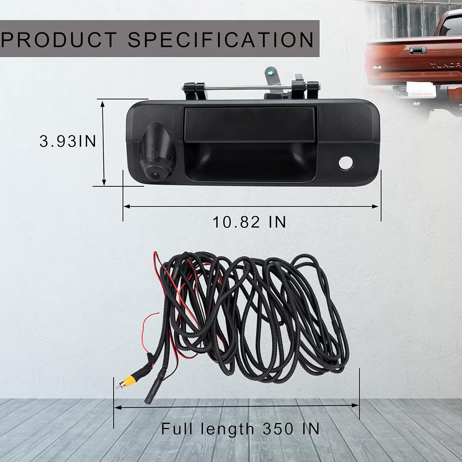 Rear View Backup Camera Compatible with Toyota Tundra 2007-2013 U88784
