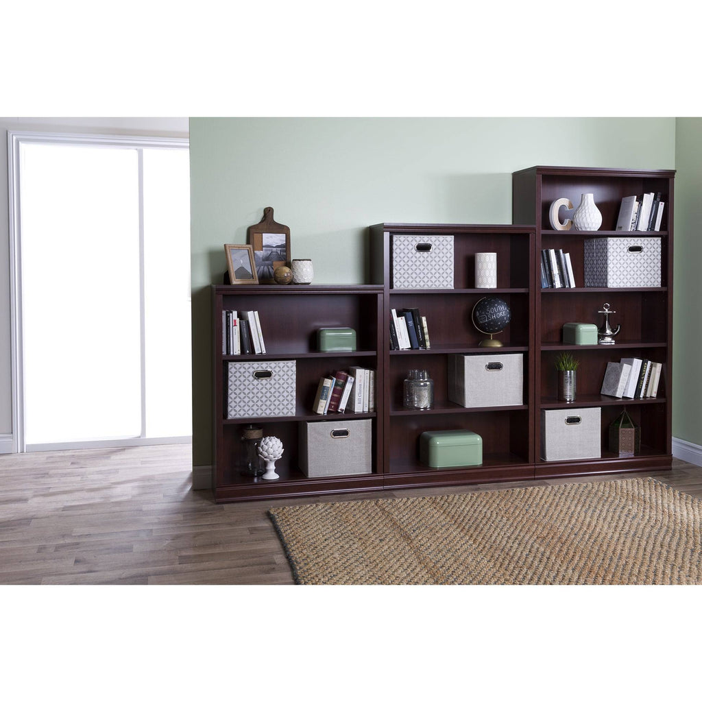 Gray Maple 4-Shelf Bookcase I764102