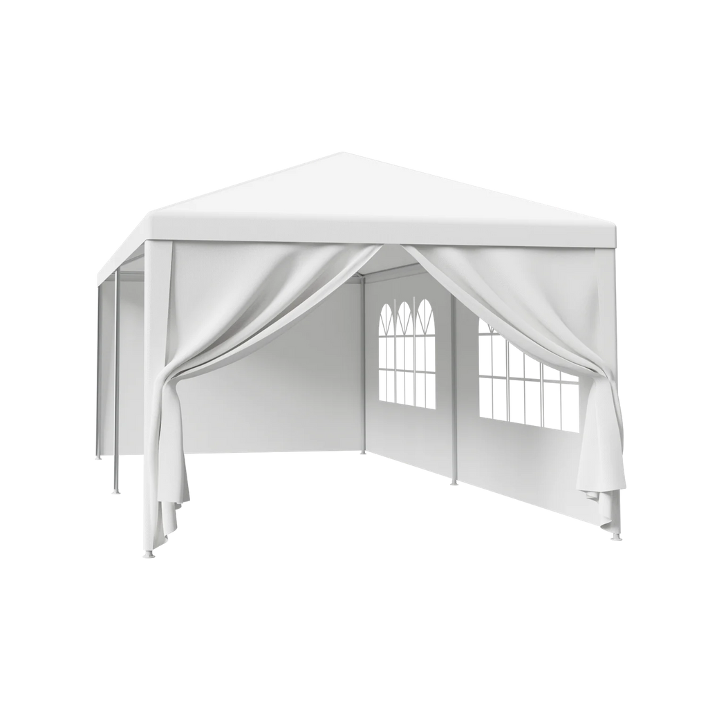 White Outdoor Gazebo Tent I6576